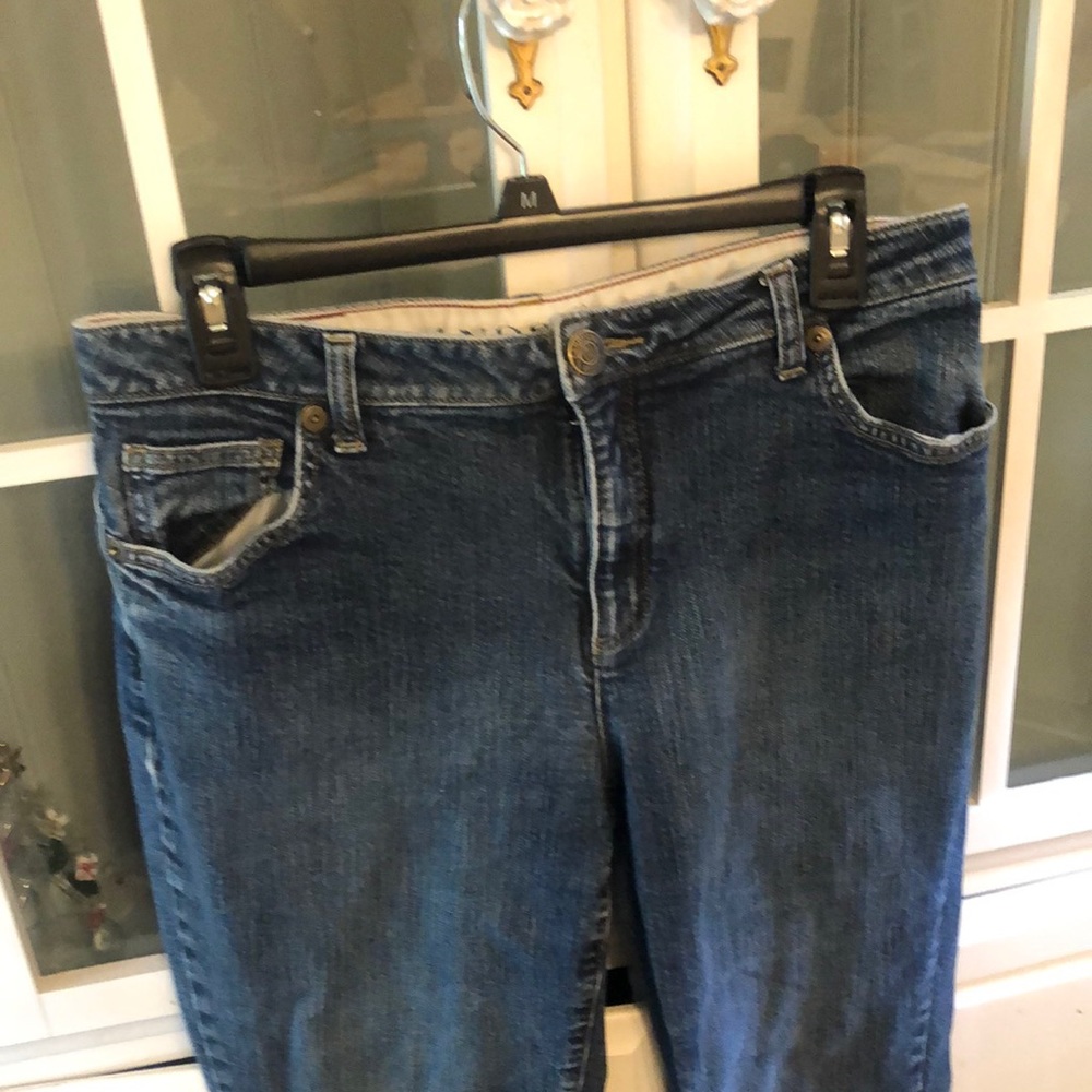 Lands End original fit jeans